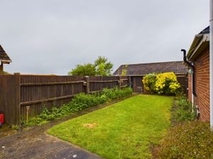 Rear garden- click for photo gallery